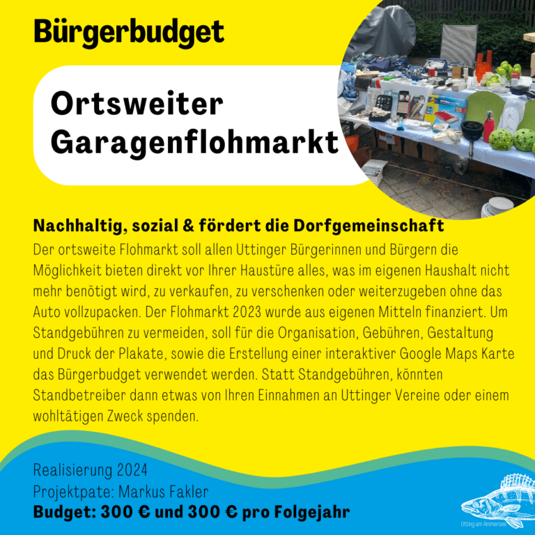 Bürgerbudget Projektantrag_Flohmarkt