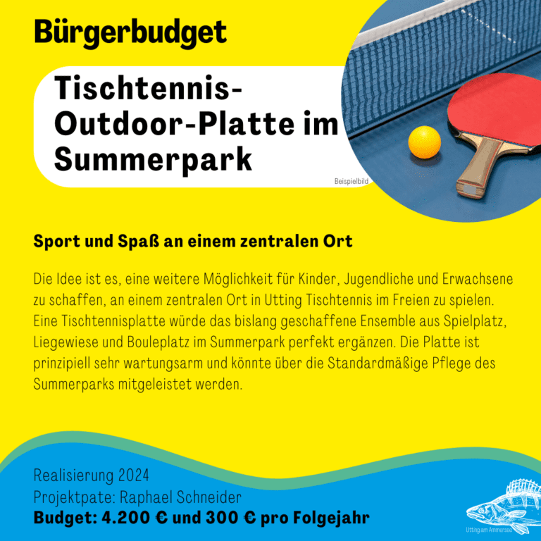 Bürgerbudget Projektantrag_Tischtennisplatte
