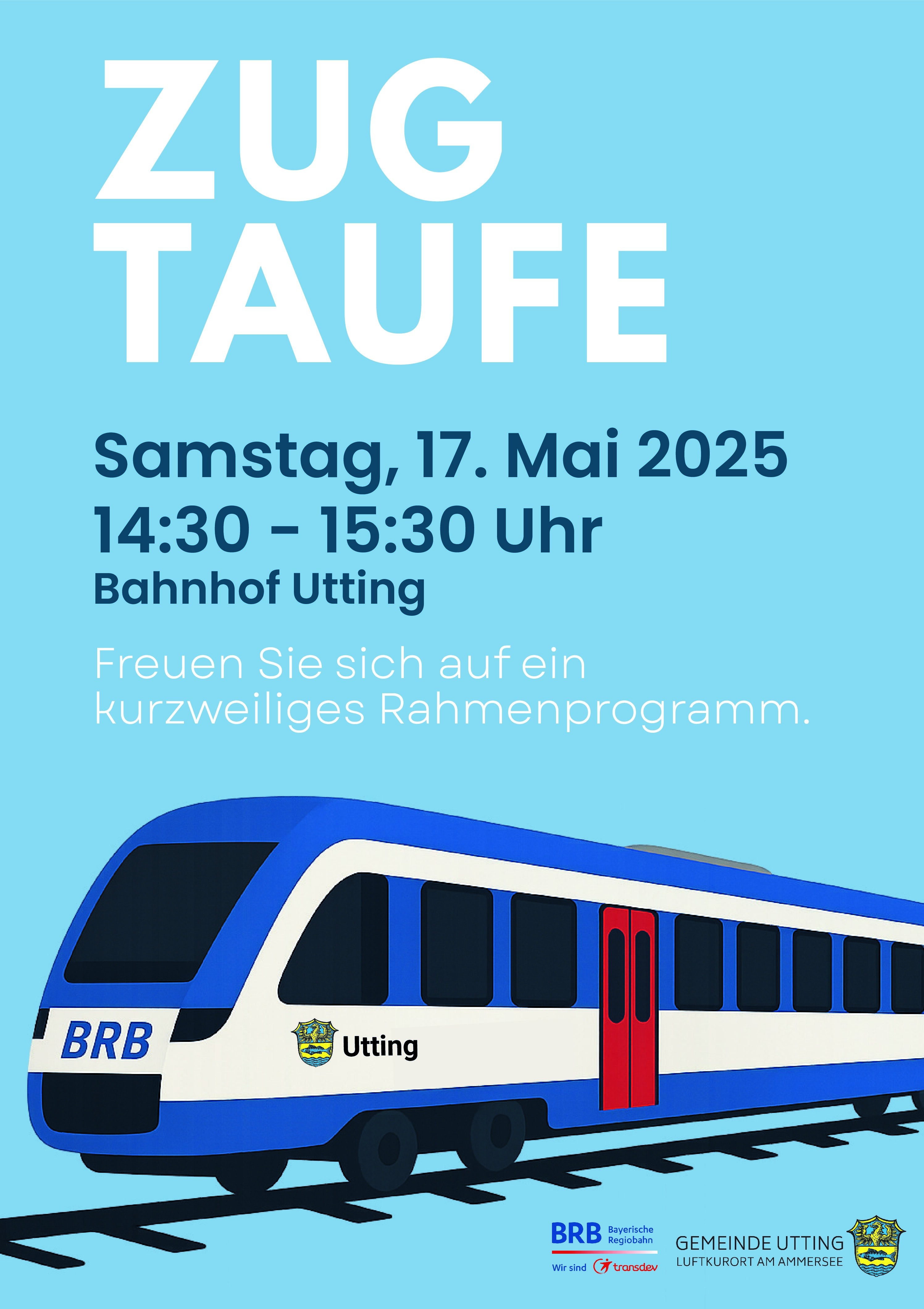 Zug Taufe Utting Mit Der BRB Gemeinde Utting Am Ammersee Zug Taufe Utting Mit Der BRB Gemeinde Utting Am Ammersee